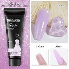 Nail Extension Gel pearlescent color pea-03