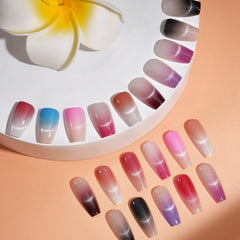 cat eye press on nails 192