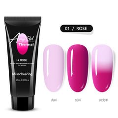 Nail Extension Gel thermochromic color Tem-01