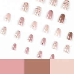 24pcs/Set Press On Nails JP2121