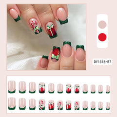 24pcs/Set Press On Nails DY1518-B7