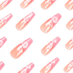 24pcs/Set Press On Nails JP1595