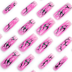 24pcs/Set Press On Nails JP3332