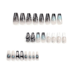 Weekly deals 24pcs/Set Press On Nails GN016