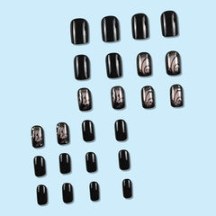 24pcs/Set Press On Nails DZ384-B7