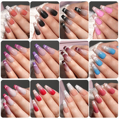 cat eye press on nails 192