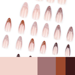 24pcs/Set Press On Nails JP3333