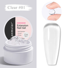 Nail art extension gel not stick to hands poly gel LM171-01