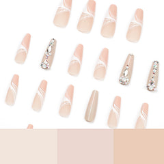 24pcs/Set Press On Nails JP1812