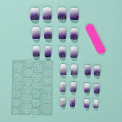 24pcs/Set Press On Nails TA-30