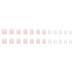 30pcs-15 Sizes Press On Nails W518