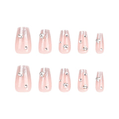 24pcs/Set Press On Nails GN023