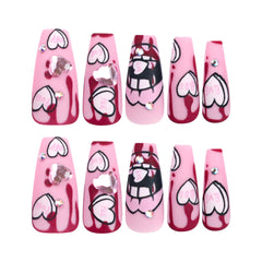 24pcs/Set Press On Nails JP2940