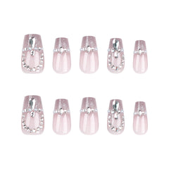 24pcs/Set Press On Nails GN028