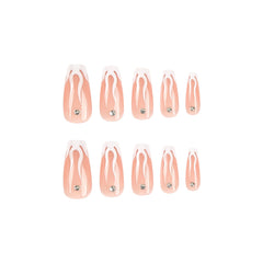 24pcs/Set Press On Nails JP2603