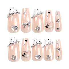 24pcs/Set Press On Nails JP3075