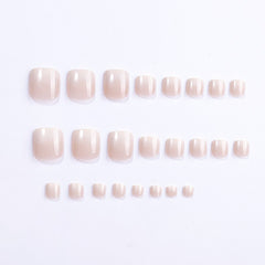 Press On Toe nails Set 24pcs/set XNT114