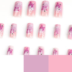 24pcs/Set Press On Nails JP2481