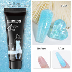 Nail Extension Gel pearlescent color pea-05