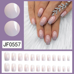 30pcs-15 Sizes Press On Nails JF0557