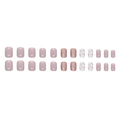 30pcs-15 Sizes Press On Nails W788