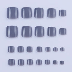 Press On Toe nails Set 24pcs/set XNT010