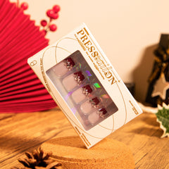 24pcs/Set Press On Nails GN026