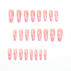 24pcs/Set Press On Nails JP1595