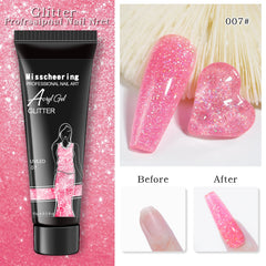 Nail Extension Gel pearlescent color pea-07