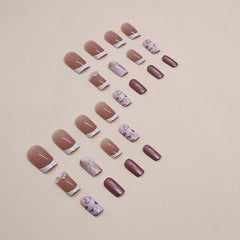 30pcs-15 Sizes Press On Nails Z723