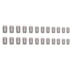 24pcs/Set Press On Nails W1195