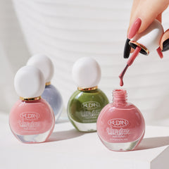 12ml Nude Transparent Peelable Nail Polish – Water-Based, Quick-Dry, Long-Lasting