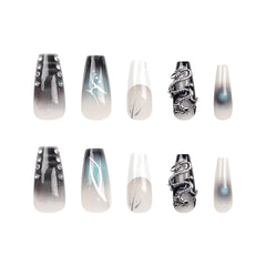 Weekly deals 24pcs/Set Press On Nails GN016