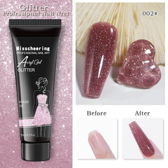 Nail Extension Gel pearlescent color pea-02