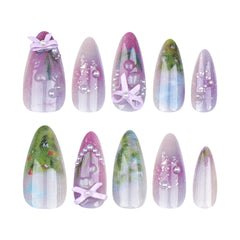 24pcs/Set Press On Nails JP3398