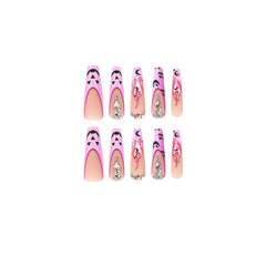 24pcs/Set Press On Nails JP2518