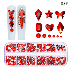 Nail Art Rhinestone Flatback Gems Crystals Diamond for Nail Decoration