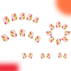 24pcs/Set Press On Nails C614