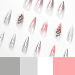 24pcs/Set Press On Nails JP2306