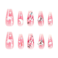 24pcs/Set Press On Nails JP2254