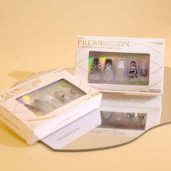 Weekly deals 24pcs/Set Press On Nails GN016