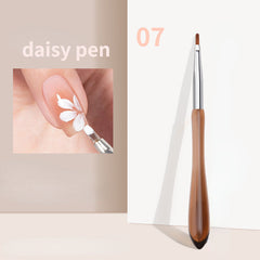 Stained Pen Halo Dye Painting Gradient Round Head French Special Phototherapy Pen