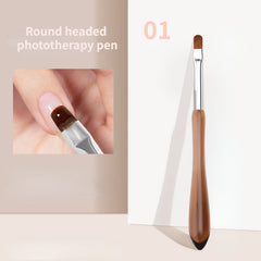 Stained Pen Halo Dye Painting Gradient Round Head French Special Phototherapy Pen