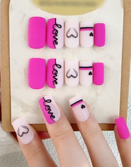 24pcs/Set Press On Nails W861