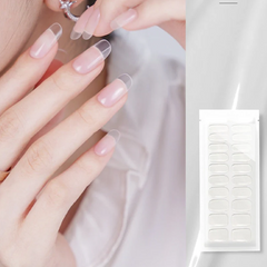 Semi-cured Gel Nail Wraps Transparent UVG60088