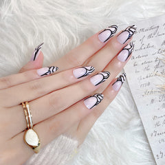 24pcs/Set Press On Nails XNPH1031