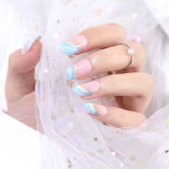 24pcs/Set Press On Nails XNPH1043