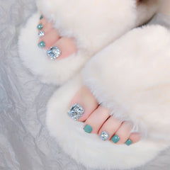 Press On Toe nails Set 24pcs/set XNT101