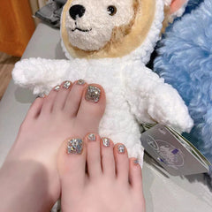 Press On Toe nails Set 24pcs/set XNT130