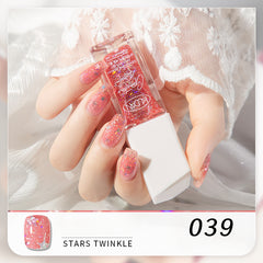 Glossy Water-Based Peelable Nail Polish – Quick-Dry, No-Bake